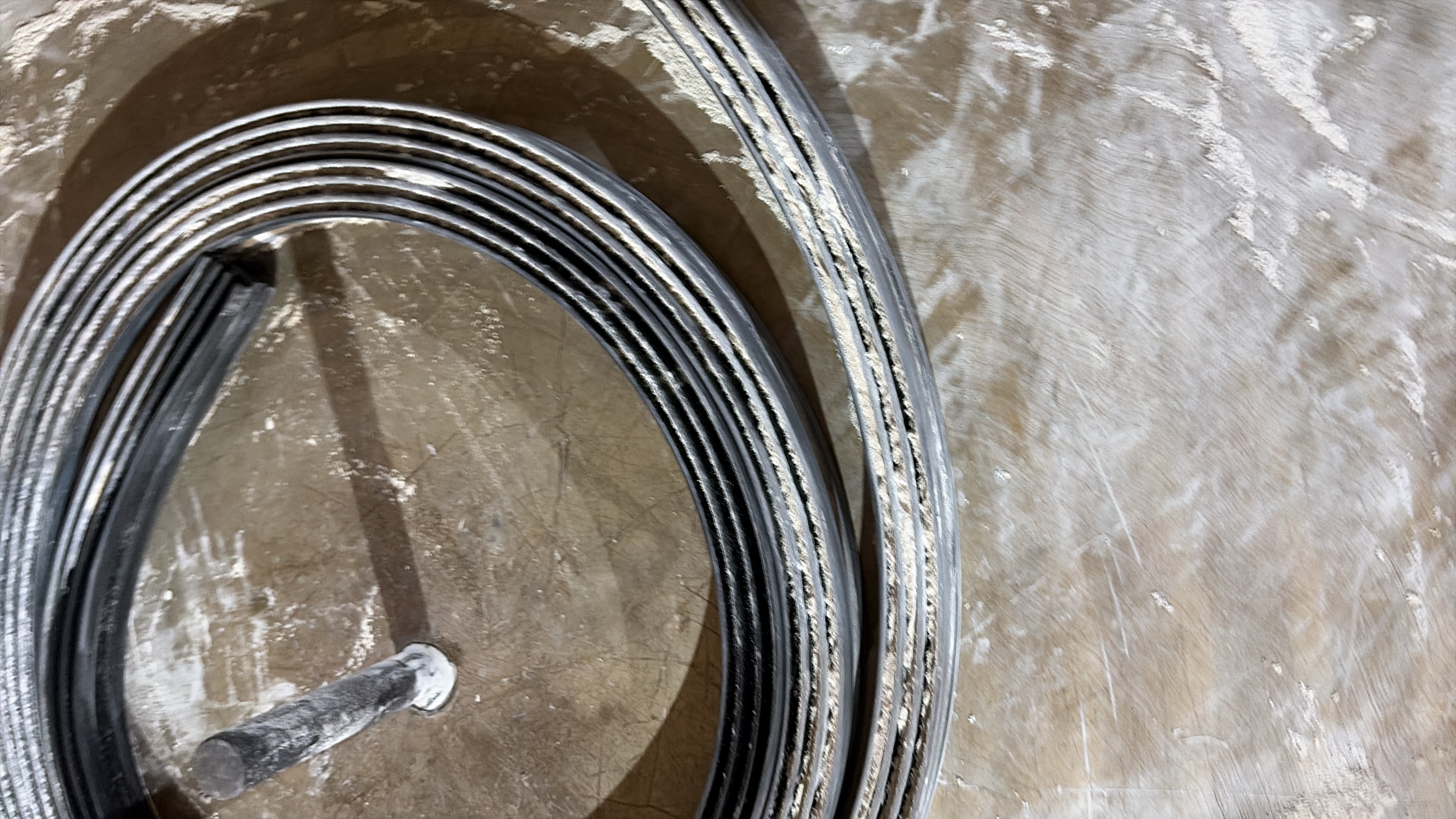 Rubber profile coil at Mohit Rubber Industries factory